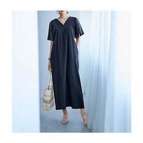 【スタイルデリ/STYLE DELI】 重ねVネックコットンギャザーワンピースB人気、トレンドファッション・服の通販 founy(ファニー) ファッション Fashion レディースファッション WOMEN ワンピース Dress くるぶし Ankle カーディガン Cardigan ギャザー Gather サマー Summer ジャケット Jacket スクエア Square スリーブ Sleeve トッパー Topper 人気 Popularity フォルム Form フレア Flare ポケット Pocket ミックス Mix ミドル Middle 夏 Summer |ID:prp329100004547799