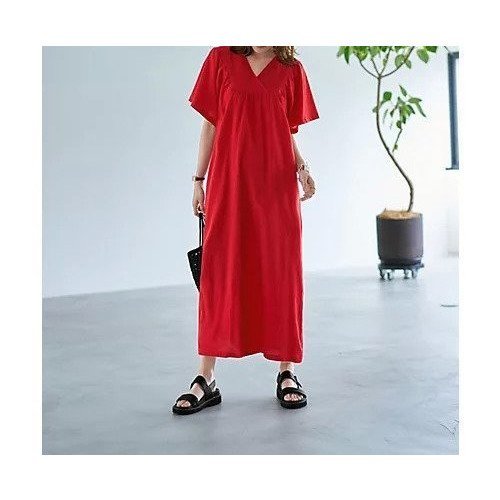 【スタイルデリ/STYLE DELI】の重ねVネックコットンギャザーワンピースB インテリア・キッズ・メンズ・レディースファッション・服の通販 founy(ファニー) https://founy.com/ ファッション Fashion レディースファッション Fashion for Women ワンピース Dresses くるぶし Ankle-Length カーディガン Cardigan, Knitwear ギャザー Gathered, Ruffled サマー Summer, Summer Style ジャケット Jacket, Outerwear スクエア Square, Square Shape スリーブ Sleeve, Long Sleeve / Short Sleeve トッパー Topper, Light Cardigan 人気 Popular, Best Seller フォルム Silhouette, Form フレア Flare, Flared ポケット Pocket, Pocket Detail ミックス Mix, Mixed Style ミドル Middle Length, Mid Height 夏 Summer |ID: prp329100004547799 ipo3291000000032376443