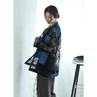【スタイルデリ/STYLE DELI】の【BLK001】デニム レースMIXシアーシャツ 人気、トレンドファッション・服の通販 founy(ファニー) ファッション Fashion レディースファッション WOMEN トップス・カットソー Tops/Tshirt シャツ/ブラウス Shirts/Blouses インディゴ Indigo 春 Spring シアー Sheer ショルダー Shoulder スリット Slit デニム Denim ドロップ Drop 定番 Standard パターン Pattern フロント Front ブリーチ Bleach ベーシック Basic ボックス Box ポケット Pocket 羽織 Haori ミックス Mix メタル Metal リラックス Relax レース Race ロング Long ワイド Wide A/W・秋冬 Aw・Autumn/Winter・Fw・Fall-Winter S/S・春夏 Ss・Spring/Summer おすすめ Recommend 夏 Summer 旅行 Travel |ID:prp329100004549130