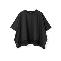 【ミズイロ インド/mizuiro ind】のメッシュミックスワイドプルオーバー 人気、トレンドファッション・服の通販 founy(ファニー) ファッション Fashion レディースファッション Fashion for Women トップス・カットソー Cut & Sew Tops カジュアルプルオーバー・ニットトップス Pullovers & Knit Tops / Casual Pullovers カットソー Cut and Sewn Top シンプル Simple, Minimal メッシュ Mesh, Net Fabric ワイド Wide, Wide Fit 人気 Popular, Best Seller 夏 Summer 定番 Standard, Basic Item |ID:prp329100004550964