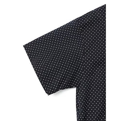 【ミズイロ インド/mizuiro ind】のドットドローストリングシャツ 人気、トレンドファッション・服の通販 founy(ファニー) 　ファッション　Fashion　レディースファッション　Fashion for Women　トップス・カットソー　Cut & Sew Tops　シャツ・ブラウス・オフィスカジュアル　Elegant Blouses & Button-Ups　ショート　Short, Short Length　シンプル　Simple, Minimal　ドット　Polka Dot, Dot Pattern　フロント　Front, Front Design　other-2|ID: prp329100004550989 ipo3291000000032164073