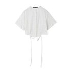【ミズイロ インド/mizuiro ind】のドットドローストリングシャツ オフホワイト|ID: prp329100004550989 ipo3291000000032272898