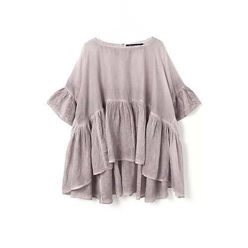 【ミズイロ インド/mizuiro ind】のピグメントダイギャザーブラウス 人気、トレンドファッション・服の通販 founy(ファニー) 　ファッション　Fashion　レディースファッション　WOMEN　トップス・カットソー　Tops/Tshirt　シャツ/ブラウス　Shirts/Blouses　人気　Popularity　今季　This Season　 other-1|ID: prp329100004551017 ipo3291000000032164449