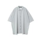 【ミズイロ インド/mizuiro ind】のワイドニットシャツ 人気、トレンドファッション・服の通販 founy(ファニー) ファッション Fashion レディースファッション WOMEN トップス・カットソー Tops/Tshirt ニット Knit Tops シャツ/ブラウス Shirts/Blouses シアー Sheer ボトム Bottom ポロシャツ Polo Shirt 夏 Summer 洗える Washable thumbnail ライトグレー|ID: prp329100004551024 ipo3291000000032164489