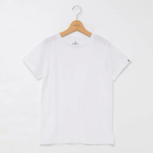 【ノーリーズ/NOLLEY'S】の【MAQWEL/マクウェル】MARUDOハーフスリーブTee インテリア・キッズ・メンズ・レディースファッション・服の通販 founy(ファニー) 　ファッション　Fashion　レディースファッション　WOMEN　2025年　2025　2025春夏・S/S　Ss,Spring/Summer,2025　インナー　Inner　コンパクト　Compact　シンプル　Simple　スリーブ　Sleeve　ハーフ　Half　フェミニン　Feminine　ワンポイント　One Point　ヴィンテージ　Vintage　エレガント 上品　Elegant　ホワイト|ID: prp329100004551118 ipo3291000000032166818