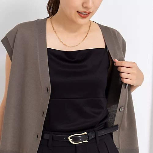 【ノーリーズソフィー/NOLLEY'S sophi】のアジャスター付サテンスムースキャミ インテリア・キッズ・メンズ・レディースファッション・服の通販 founy(ファニー) https://founy.com/ ファッション Fashion レディースファッション Fashion for Women トップス・カットソー Cut & Sew Tops キャミソール&ノースリーブ Camisoles & Sleeveless Tops 2025年 2025 2025春夏・S/S Spring/Summer 2025 SS25 おすすめ Recommended / Our Picks インナー Innerwear サテン Satin, Glossy Fabric エレガント 上品 Elegant |ID: prp329100004551119 ipo3291000000032166830