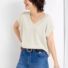 【ノーリーズ/NOLLEY'S】のラメスパンコールノースリーブVネックプルオーバーニット 人気、トレンドファッション・服の通販 founy(ファニー) ファッション Fashion レディースファッション WOMEN トップス・カットソー Tops/Tshirt ニット Knit Tops キャミソール / ノースリーブ No Sleeves プルオーバー Pullover Vネック V-Neck 2025年 2025 2025春夏・S/S Ss,Spring/Summer,2025 ショート Short バランス Balance ベスト Vest thumbnail キナリ|ID: prp329100004551126 ipo3291000000032166871