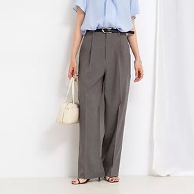 【ノーリーズソフィー/NOLLEY'S sophi】のウォッシャブル麻調ドライシャンタンライトワイドパンツ 人気、トレンドファッション・服の通販 founy(ファニー) ファッション Fashion レディースファッション WOMEN パンツ Pants 2025年 2025 2025春夏・S/S Ss,Spring/Summer,2025 ウォッシャブル Washable スラックス Slacks ワイド Wide 夏 Summer |ID:prp329100004551127