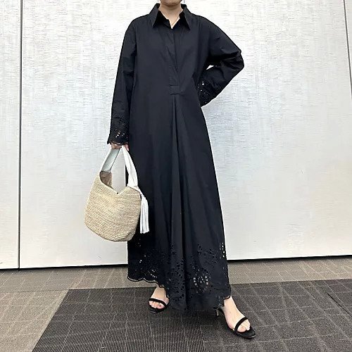 【プロタゴニスタ/PROTAGONISTA】のカットワークレースワンピース 人気、トレンドファッション・服の通販 founy(ファニー) 　ファッション　Fashion　レディースファッション　Fashion for Women　ワンピース　Dresses　レース　Lace, Lace Fabric　夏　Summer　洗える　Machine Washable　other-3|ID: prp329100004551128 ipo3291000000032634098