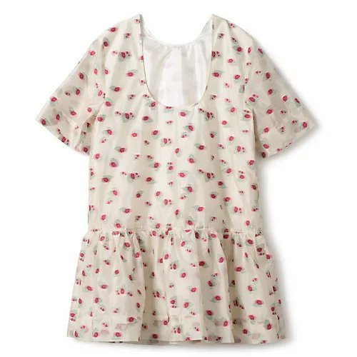 【ガニー/GANNI】のOrganza Jacquard Open-back Mini Dress 人気、トレンドファッション・服の通販 founy(ファニー) 　ファッション　Fashion　レディースファッション　WOMEN　ワンピース　Dress　ドレス　Party Dresses　2024年　2024　2024春夏・S/S　Ss,Spring/Summer,2024　オーガンジー　Organdy　シアー　Sheer　タイツ　Tights　タートルネック　Turtleneck　ドレス　Dress　モチーフ　Motif　レギンス　Leggings　洗える　Washable　other-2|ID: prp329100004551130 ipo3291000000032355152
