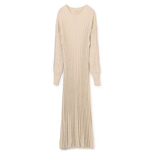 【バイ マレーネ ビルガー/BY MALENE BIRGER】のARISARUM KNIT DRESS インテリア・キッズ・メンズ・レディースファッション・服の通販 founy(ファニー) https://founy.com/ ファッション Fashion レディースファッション Ladies' Fashion Online トップス・カットソー Tops/Tshirt ニット Knit Tops ワンピース Dress ドレス Party Dresses くるぶし Ankle エレガント 上品 Elegant ドレス Dress フィット Fit |ID: prp329100004551132 ipo3291000000032634163