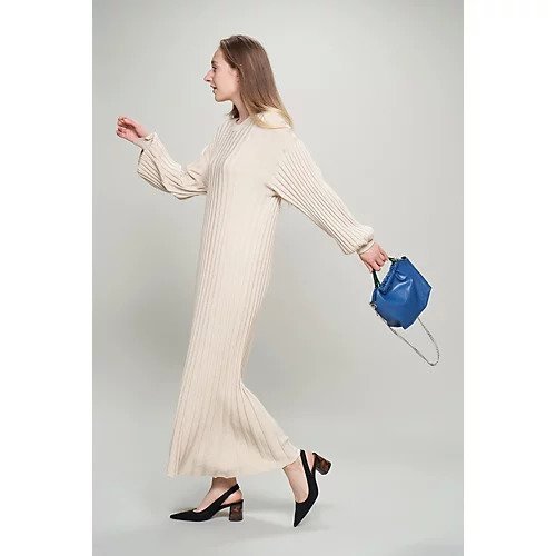 【バイ マレーネ ビルガー/BY MALENE BIRGER】のARISARUM KNIT DRESS 人気、トレンドファッション・服の通販 founy(ファニー) 　ファッション　Fashion　レディースファッション　Ladies' Fashion Online　トップス・カットソー　Tops/Tshirt　ニット　Knit Tops　ワンピース　Dress　ドレス　Party Dresses　くるぶし　Ankle　エレガント 上品　Elegant　ドレス　Dress　フィット　Fit　other-2|ID: prp329100004551132 ipo3291000000032634165