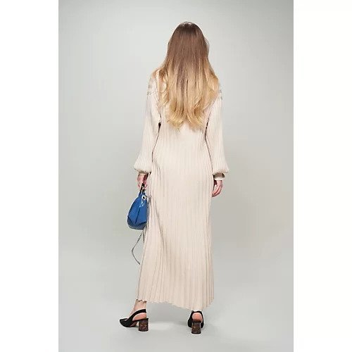 【バイ マレーネ ビルガー/BY MALENE BIRGER】のARISARUM KNIT DRESS 人気、トレンドファッション・服の通販 founy(ファニー) 　ファッション　Fashion　レディースファッション　Ladies' Fashion Online　トップス・カットソー　Tops/Tshirt　ニット　Knit Tops　ワンピース　Dress　ドレス　Party Dresses　くるぶし　Ankle　エレガント 上品　Elegant　ドレス　Dress　フィット　Fit　other-3|ID: prp329100004551132 ipo3291000000032634166