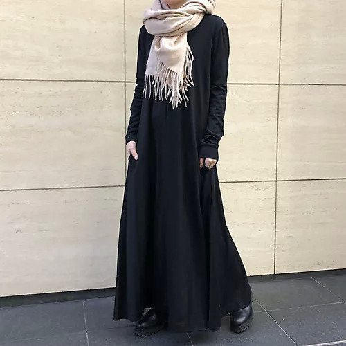 【エクラ/eclat】のVネックフレアワンピース 人気、トレンドファッション・服の通販 founy(ファニー) 　ファッション　Fashion　レディースファッション　WOMEN　ワンピース　Dress　なめらか　Smooth　フレア　Flare　ロング　Long　別注　Special Order　other-2|ID: prp329100004551133 ipo3291000000032355326