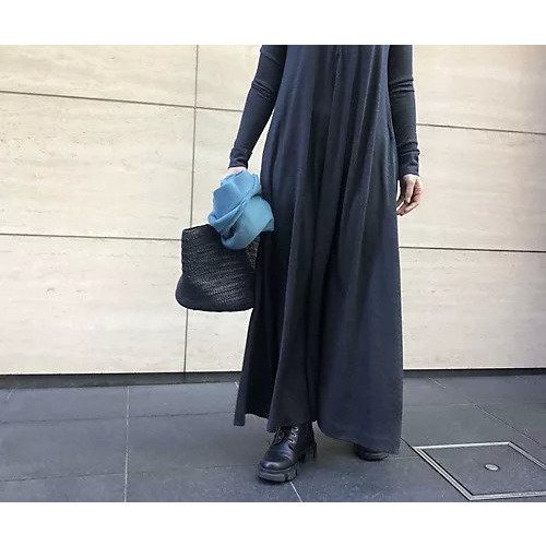 【エクラ/eclat】のVネックフレアワンピース 人気、トレンドファッション・服の通販 founy(ファニー) 　ファッション　Fashion　レディースファッション　WOMEN　ワンピース　Dress　なめらか　Smooth　フレア　Flare　ロング　Long　別注　Special Order　other-3|ID: prp329100004551133 ipo3291000000032355328