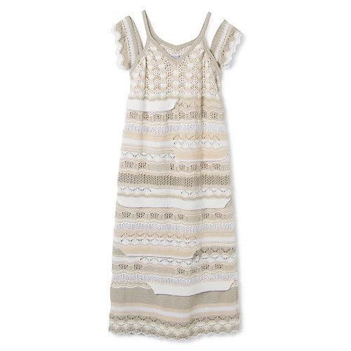 【マラミュート/MALAMUTE】のcrazy knit dress インテリア・キッズ・メンズ・レディースファッション・服の通販 founy(ファニー) https://founy.com/ ファッション Fashion レディースファッション Fashion for Women トップス・カットソー Cut & Sew Tops ニット Knit Tops & Sweaters ワンピース Dresses フォーマル・パーティードレス・結婚式用ドレス Elegant & Casual Dresses 2023年 2023 2023春夏・S/S Spring/Summer 2023 SS23 ドレス Dress, One-Piece フリル Frill, Ruffle 夏 Summer 洗える Machine Washable 透かし Cut-Out, Lacework |ID: prp329100004551134 ipo3291000000033513341