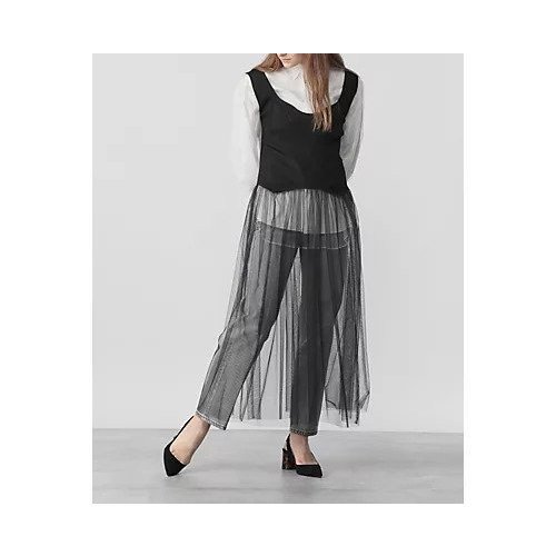 【チカ キサダ/CHIKA KISADA】のタンクトップワンピース 人気、トレンドファッション・服の通販 founy(ファニー) 　ファッション　Fashion　レディースファッション　WOMEN　ワンピース　Dress　2024年　2024　2024春夏・S/S　Ss,Spring/Summer,2024　クラシカル　Classical　コンビ　Combination　タンク　Tank　ドレス　Dress　ドレープ　Drape　モダン　Modern　リブニット　Rib Knit　other-3|ID: prp329100004551138 ipo3291000000032355404