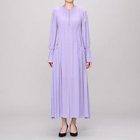 【ジェーンスミス/JANE SMITH】のSTRIPE JACQUARD LONG OP パープル|ID: prp329100004551142 ipo3291000000032355457