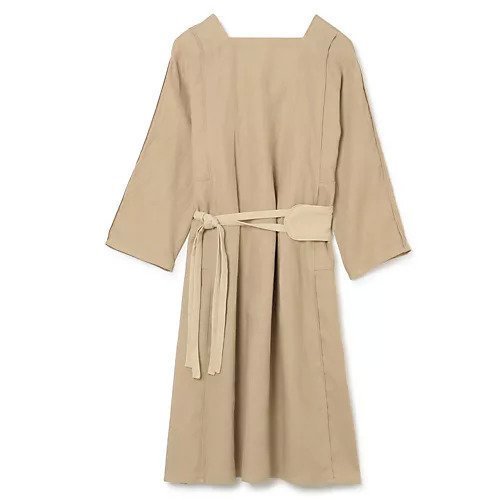 【クワギ/QUWAGI】のHEMP DRESS インテリア・キッズ・メンズ・レディースファッション・服の通販 founy(ファニー) 　ファッション　Fashion　レディースファッション　WOMEN　ワンピース　Dress　ドレス　Party Dresses　ドレス　Dress　長袖　Long Sleeve　NATURAL|ID: prp329100004551145 ipo3291000000032355472