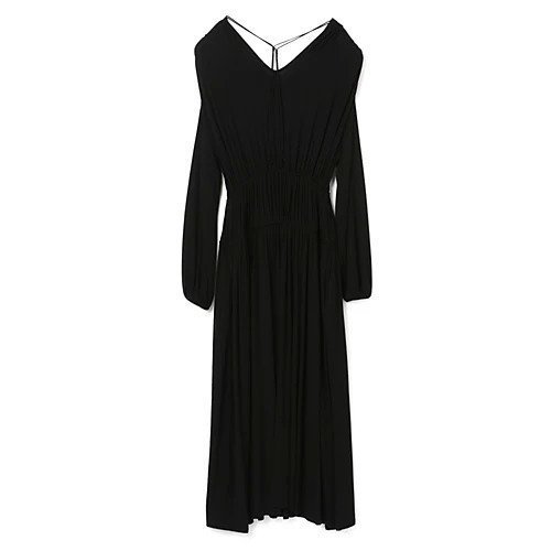 【ロキト/LOKITHO】のDRAPED DRESS 人気、トレンドファッション・服の通販 founy(ファニー) 　ファッション　Fashion　レディースファッション　WOMEN　ワンピース　Dress　ドレス　Party Dresses　エレガント 上品　Elegant　ギャザー　Gather　ドレス　Dress　ドレープ　Drape　フォルム　Form　ラップ　Wrap　ロング　Long　other-2|ID: prp329100004551156 ipo3291000000032355237