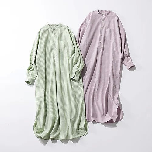 【リノ/LENO】のBAND COLLAR PULLOVER DRESS【STRIPE】 人気、トレンドファッション・服の通販 founy(ファニー) ファッション Fashion レディースファッション Fashion for Women トップス・カットソー Cut & Sew Tops カジュアルプルオーバー・ニットトップス Pullovers & Knit Tops / Casual Pullovers ワンピース Dresses フォーマル・パーティードレス・結婚式用ドレス Elegant & Casual Dresses おすすめ Recommended / Our Picks ストライプ Stripe, Striped Pattern 洗える Machine Washable other-2|ID: prp329100004551164 ipo3291000000034618292