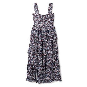 【ガニー/GANNI】 Pleated Georgette Flounce Smock Midi Dress人気、トレンドファッション・服の通販 founy(ファニー) ファッション Fashion レディースファッション Fashion for Women ワンピース Dresses フォーマル・パーティードレス・結婚式用ドレス Elegant & Casual Dresses 2024年 2024 2024春夏・S/S Spring/Summer 2024 SS24 ギャザー Gathered, Ruffled クラシカル Classical, Vintage-Inspired スモック Smock, Smock Dress ティアード Tiered, Tiered Style ドレス Dress, One-Piece フィット Fit, Slim Fit プリーツ Pleats, Pleated リゾート Resort, Vacation Style 洗える Machine Washable |ID:prp329100004551177