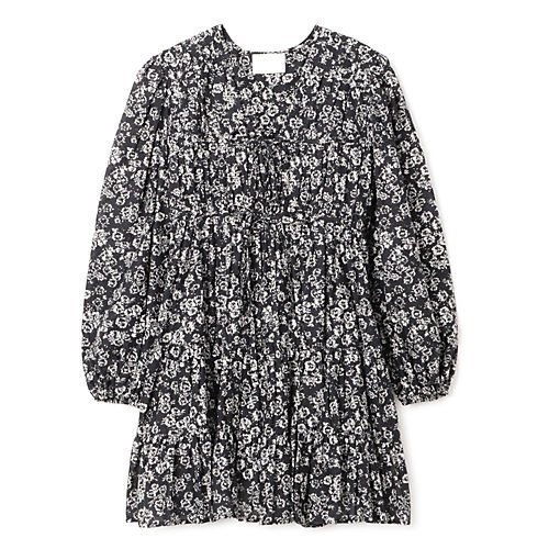 【マーレット/MERLETTE】のLASSE PRINT インテリア・キッズ・メンズ・レディースファッション・服の通販 founy(ファニー) https://founy.com/ ファッション Fashion レディースファッション Fashion for Women 2024年 2024 2024春夏・S/S Spring/Summer 2024 SS24 インド Indian Textile デコルテ Décolleté, Neckline バランス Balance, Style Balance フラワー Flower, Floral プリント Print, Printed Pattern モノトーン Monotone, Black and White リボン Ribbon, Bow ヴィンテージ Vintage Style 洗える Machine Washable |ID: prp329100004551181 ipo3291000000032705042