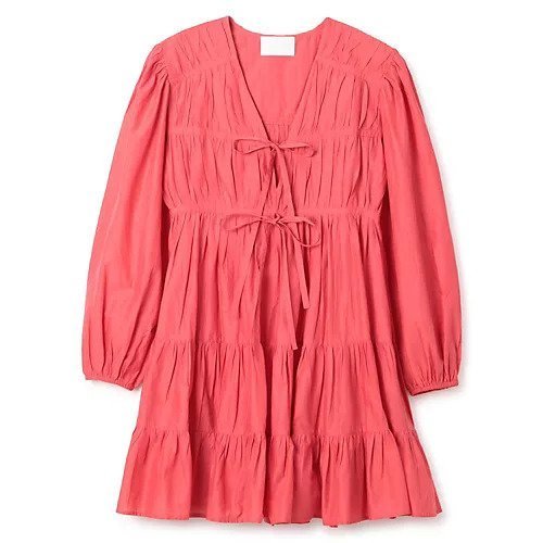 【マーレット/MERLETTE】のLASSE インテリア・キッズ・メンズ・レディースファッション・服の通販 founy(ファニー) https://founy.com/ ファッション Fashion レディースファッション Fashion for Women 2024年 2024 2024春夏・S/S Spring/Summer 2024 SS24 インド Indian Textile ギャザー Gathered, Ruffled ティアード Tiered, Tiered Style デコルテ Décolleté, Neckline ドレス Dress, One-Piece リボン Ribbon, Bow 洗える Machine Washable |ID: prp329100004551182 ipo3291000000032705053