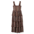 【ガニー/GANNI】のPleated Georgette Flounce Smock Midi Dress Almond Milk|ID: prp329100004551185 ipo3291000000032355692