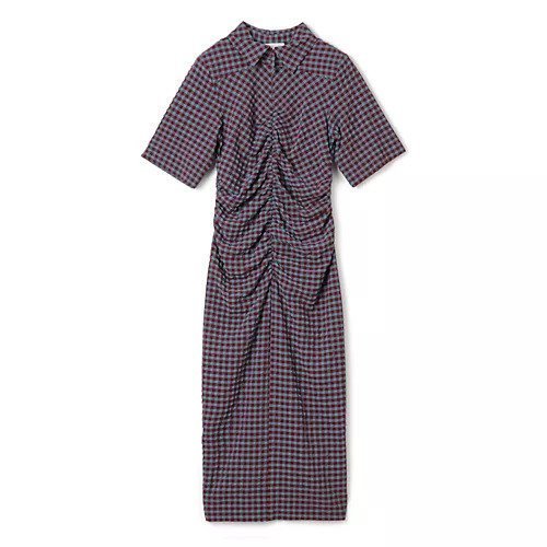 【ガニー/GANNI】のStretch Seersucker Fitted Dress インテリア・キッズ・メンズ・レディースファッション・服の通販 founy(ファニー) https://founy.com/ ファッション Fashion レディースファッション WOMEN ワンピース Dress ドレス Party Dresses 2024年 2024 2024春夏・S/S Ss,Spring/Summer,2024 ギャザー Gather ストレッチ Stretch チェック Check 半袖 Short Sleeve 洗える Washable |ID: prp329100004551190 ipo3291000000032355722
