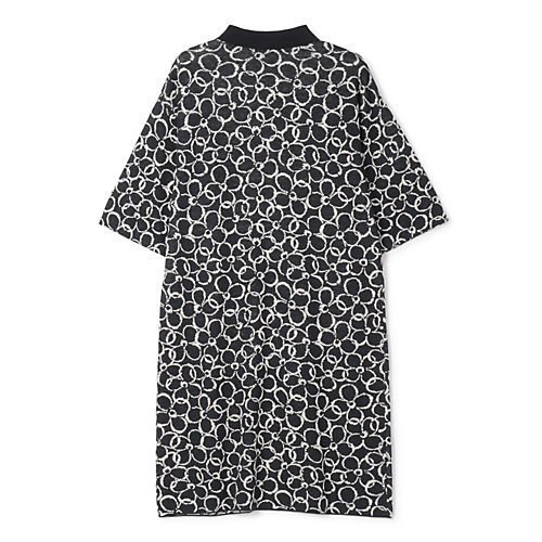 【メゾン キツネ/MAISON KITSUNE】のABSTRACT DAISY JACQUARD POLO DRESS 人気、トレンドファッション・服の通販 founy(ファニー) 　ファッション　Fashion　レディースファッション　WOMEN　ワンピース　Dress　ドレス　Party Dresses　2024年　2024　2024春夏・S/S　Ss,Spring/Summer,2024　ジャカード　Jacquard　バランス　Balance　フェミニン　Feminine　フラワー　Flower　プリント　Print　リネン　Linen　洗える　Washable　other-2|ID: prp329100004551191 ipo3291000000032167299