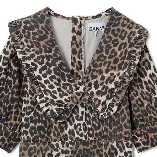【ガニー/GANNI】のDresses 人気、トレンドファッション・服の通販 founy(ファニー) 　ファッション　Fashion　レディースファッション　WOMEN　ワンピース　Dress　ドレス　Party Dresses　ドレス　Dress　フェイス　Face　レオパード　Leopard　洗える　Washable　other-3|ID: prp329100004551199 ipo3291000000032355948