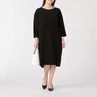 【サキ/saqui】のファリエロサルティ地 ドルマンスリーブワンピース 人気、トレンドファッション・服の通販 founy(ファニー) ファッション Fashion レディースファッション WOMEN ワンピース Dress ボトム Bottom 洗える Washable thumbnail ブラック|ID: prp329100004551201 ipo3291000000032355990