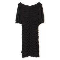 【ガニー/GANNI】のDotted Mesh Dress 人気、トレンドファッション・服の通販 founy(ファニー) ファッション Fashion レディースファッション Fashion for Women ワンピース Dresses フォーマル・パーティードレス・結婚式用ドレス Elegant & Casual Dresses デコルテ Décolleté, Neckline ドット Polka Dot, Dot Pattern ドレス Dress, One-Piece ドレープ Drape, Draping Fabric メッシュ Mesh, Net Fabric ラウンド Round, Round Neck 洗える Machine Washable |ID:prp329100004551209