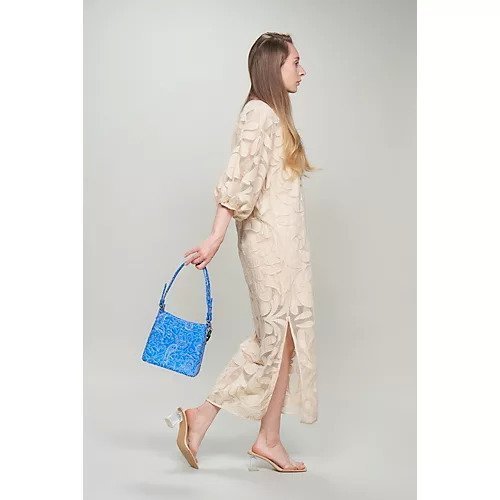 【バイ マレーネ ビルガー/BY MALENE BIRGER】のDYPSIA DRESS 人気、トレンドファッション・服の通販 founy(ファニー) 　ファッション　Fashion　レディースファッション　WOMEN　ワンピース　Dress　ドレス　Party Dresses　スリット　Slit　トリミング　Trimming　ドレス　Dress　パイピング　Piping　パターン　Pattern　マキシ　Maxi　メッシュ　Mesh　other-2|ID: prp329100004551214 ipo3291000000032355534