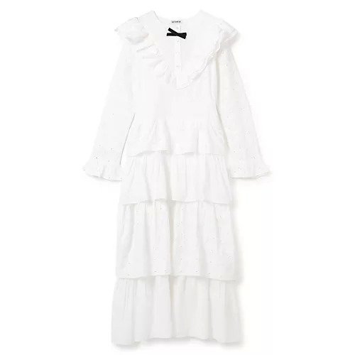 【バットシェバ/BATSHEVA】のMichele Dress インテリア・キッズ・メンズ・レディースファッション・服の通販 founy(ファニー) https://founy.com/ ファッション Fashion レディースファッション WOMEN ワンピース Dress ドレス Party Dresses 2022年 2022 2022 春夏 S/S Ss,Spring/Summer,2022 ガーリー Girly ティアード Tiered ドレス Dress モチーフ Motif リボン Ribbon レース Race エレガント 上品 Elegant |ID: prp329100004551219 ipo3291000000032355559