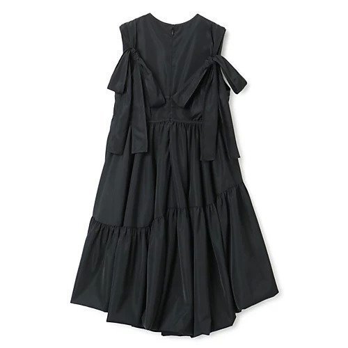 【セシリー バンセン/CECILIE BAHNSEN】のDIVYA DRESS RECYCLED FAILLE 人気、トレンドファッション・服の通販 founy(ファニー) 　ファッション　Fashion　レディースファッション　Fashion for Women　ワンピース　Dresses　フォーマル・パーティードレス・結婚式用ドレス　Elegant & Casual Dresses　2023年　2023　2023春夏・S/S　Spring/Summer 2023 SS23　イレギュラー　Irregular Design　ギャザー　Gathered, Ruffled　ドレス　Dress, One-Piece　ノースリーブ　Sleeveless, No-Sleeve　フェミニン　Feminine, Girly　ヘムライン　Hemline, Bottom Cut　モダン　Modern, Contemporary　リボン　Ribbon, Bow　洗える　Machine Washable　other-2|ID: prp329100004551225 ipo3291000000033061150