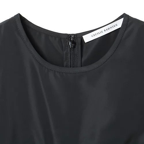 【セシリー バンセン/CECILIE BAHNSEN】のDIVYA DRESS RECYCLED FAILLE 人気、トレンドファッション・服の通販 founy(ファニー) 　ファッション　Fashion　レディースファッション　Fashion for Women　ワンピース　Dresses　フォーマル・パーティードレス・結婚式用ドレス　Elegant & Casual Dresses　2023年　2023　2023春夏・S/S　Spring/Summer 2023 SS23　イレギュラー　Irregular Design　ギャザー　Gathered, Ruffled　ドレス　Dress, One-Piece　ノースリーブ　Sleeveless, No-Sleeve　フェミニン　Feminine, Girly　ヘムライン　Hemline, Bottom Cut　モダン　Modern, Contemporary　リボン　Ribbon, Bow　洗える　Machine Washable　other-3|ID: prp329100004551225 ipo3291000000033061151