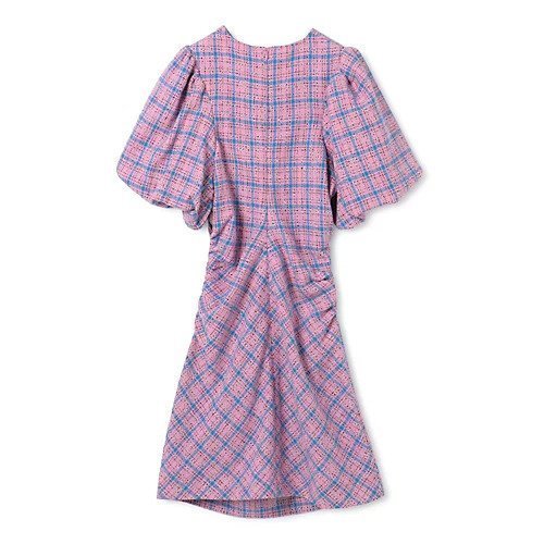 【ガニー/GANNI】のCheck Suiting Mini Dress 人気、トレンドファッション・服の通販 founy(ファニー) 　ファッション　Fashion　レディースファッション　WOMEN　ワンピース　Dress　ドレス　Party Dresses　2023年　2023　2023-2024秋冬・A/W　Aw/Autumn/Winter//Fw/Fall-Winter/2023-2024　クラシック　Classic　スリーブ　Sleeve　チェック　Check　ドレス　Dress　ミックス　Mix　洗える　Washable　other-2|ID: prp329100004551226 ipo3291000000032355618