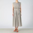 【シンメ/SINME】のスクエアネックワンピース 人気、トレンドファッション・服の通販 founy(ファニー) ファッション Fashion レディースファッション Fashion for Women ワンピース Dresses エレガント 上品 Elegant ギャザー Gathered, Ruffled スクエア Square, Square Shape フェイス Face, Facial Design thumbnail グレー|ID: prp329100004551239 ipo3291000000033142188