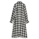 【バウムウンドヘルガーデン/BAUM UND PFERDGARTEN】のANAMAY DRESS 人気、トレンドファッション・服の通販 founy(ファニー) ファッション Fashion レディースファッション WOMEN ワンピース Dress ドレス Party Dresses シャーリング Shirring スタンド Stand ドレス Dress フェイス Face フォルム Form 春 Spring 洗える Washable thumbnail CREAM BLACK CHECK|ID: prp329100004551243 ipo3291000000032167586