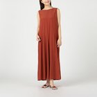 【トゥエルブクローゼット/12closet】の【洗える】UV加工ビンテージサテンワンピース レンガ|ID: prp329100004551255 ipo3291000000032167647