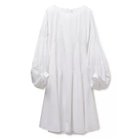 【マーレット/MERLETTE】の”ARASHIYAMA”STATEMENT SLEEVE DRESS WITH WAIST PIN TUCKS 人気、トレンドファッション・服の通販 founy(ファニー) ファッション Fashion レディースファッション WOMEN トップス・カットソー Tops/Tshirt ワンピース Dress ドレス Party Dresses バルーン Balloon ロング Long thumbnail WHITE|ID: prp329100004551270 ipo3291000000032167712