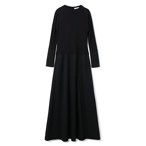 【エムティーモデリスト/mtmodelist】のコンビネーションワンピース インテリア・キッズ・メンズ・レディースファッション・服の通販 founy(ファニー) 　ファッション　Fashion　レディースファッション　WOMEN　ワンピース　Dress　2023年　2023　2023-2024秋冬・A/W　Aw/Autumn/Winter//Fw/Fall-Winter/2023-2024　カットソー　Cut And Sew　ジャージ　Jersey　フィット　Fit　Black&#215;Black|ID: prp329100004551277 ipo3291000000032167745