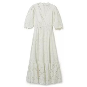 【シー ニューヨーク/Sea NEW YORK】のADDIE EYELET S/SLV V-NECK DRESS (D2) 人気、トレンドファッション・服の通販 founy(ファニー) ファッション Fashion レディースファッション Fashion for Women トップス・カットソー Cut & Sew Tops Vネックトップス V-Neck Tops / V-Cut Neckline Shirts ワンピース Dresses フォーマル・パーティードレス・結婚式用ドレス Elegant & Casual Dresses 2023年 2023 2023-2024秋冬・A/W Autumn/Winter 2023–24 AW23–24 エレガント 上品 Elegant クラシカル Classical, Vintage-Inspired |ID:prp329100004551278