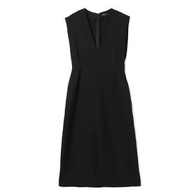 【ゼロエイトサーカス/08sircus】のTwill double face rever dress 人気、トレンドファッション・服の通販 founy(ファニー) ファッション Fashion レディースファッション Fashion for Women ワンピース Dresses フォーマル・パーティードレス・結婚式用ドレス Elegant & Casual Dresses 2023年 2023 2023-2024秋冬・A/W Autumn/Winter 2023–24 AW23–24 シェイプ Shape, Slim Fit ダブル Double, Double-Breasted ドレス Dress, One-Piece フェイス Face, Facial Design |ID:prp329100004551281