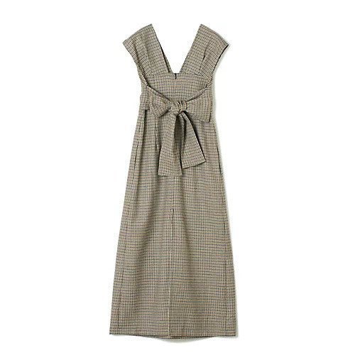 【ラシュモン/Lachement】のバックリボンワンピース 人気、トレンドファッション・服の通販 founy(ファニー) 　ファッション　Fashion　レディースファッション　WOMEN　ワンピース　Dress　インナー　Inner　カーディガン　Cardigan　ジャケット　Jacket　スリット　Slit　タートルネック　Turtleneck　チェック　Check　リボン　Ribbon　ロング　Long　人気　Popularity　A/W・秋冬　Aw・Autumn/Winter・Fw・Fall-Winter　other-3|ID: prp329100004551284 ipo3291000000032167794