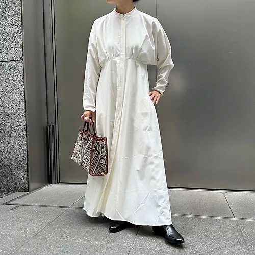 【エクラ/eclat】の切り替えスタンドカラーワンピース 人気、トレンドファッション・服の通販 founy(ファニー) 　ファッション　Fashion　レディースファッション　Fashion for Women　ワンピース　Dresses　インナー　Innerwear　スタンド　Stand Collar, Upright Stand　ドレス　Dress, One-Piece　人気　Popular, Best Seller　別注　Limited Edition, Custom Order　定番　Standard, Basic Item　春　Spring　洗える　Machine Washable　秋　Autumn　other-2|ID: prp329100004551286 ipo3291000000033142227