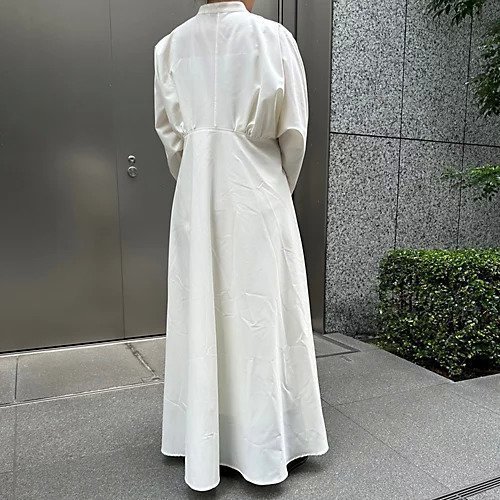【エクラ/eclat】の切り替えスタンドカラーワンピース 人気、トレンドファッション・服の通販 founy(ファニー) 　ファッション　Fashion　レディースファッション　Fashion for Women　ワンピース　Dresses　インナー　Innerwear　スタンド　Stand Collar, Upright Stand　ドレス　Dress, One-Piece　人気　Popular, Best Seller　別注　Limited Edition, Custom Order　定番　Standard, Basic Item　春　Spring　洗える　Machine Washable　秋　Autumn　other-3|ID: prp329100004551286 ipo3291000000033142228