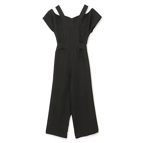 【クワギ/QUWAGI】のJUMPSUIT 人気、トレンドファッション・服の通販 founy(ファニー) 　ファッション　Fashion　レディースファッション　WOMEN　カッティング　Cutting　コンパクト　Compact　ストレート　Straight　デコルテ　Decolletage　フェミニン　Feminine　ボトム　Bottom　other-2|ID: prp329100004551291 ipo3291000000032356402